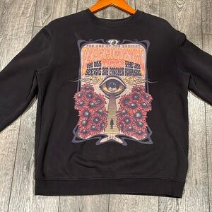 Psychedelic sweater cotton on crewneck
